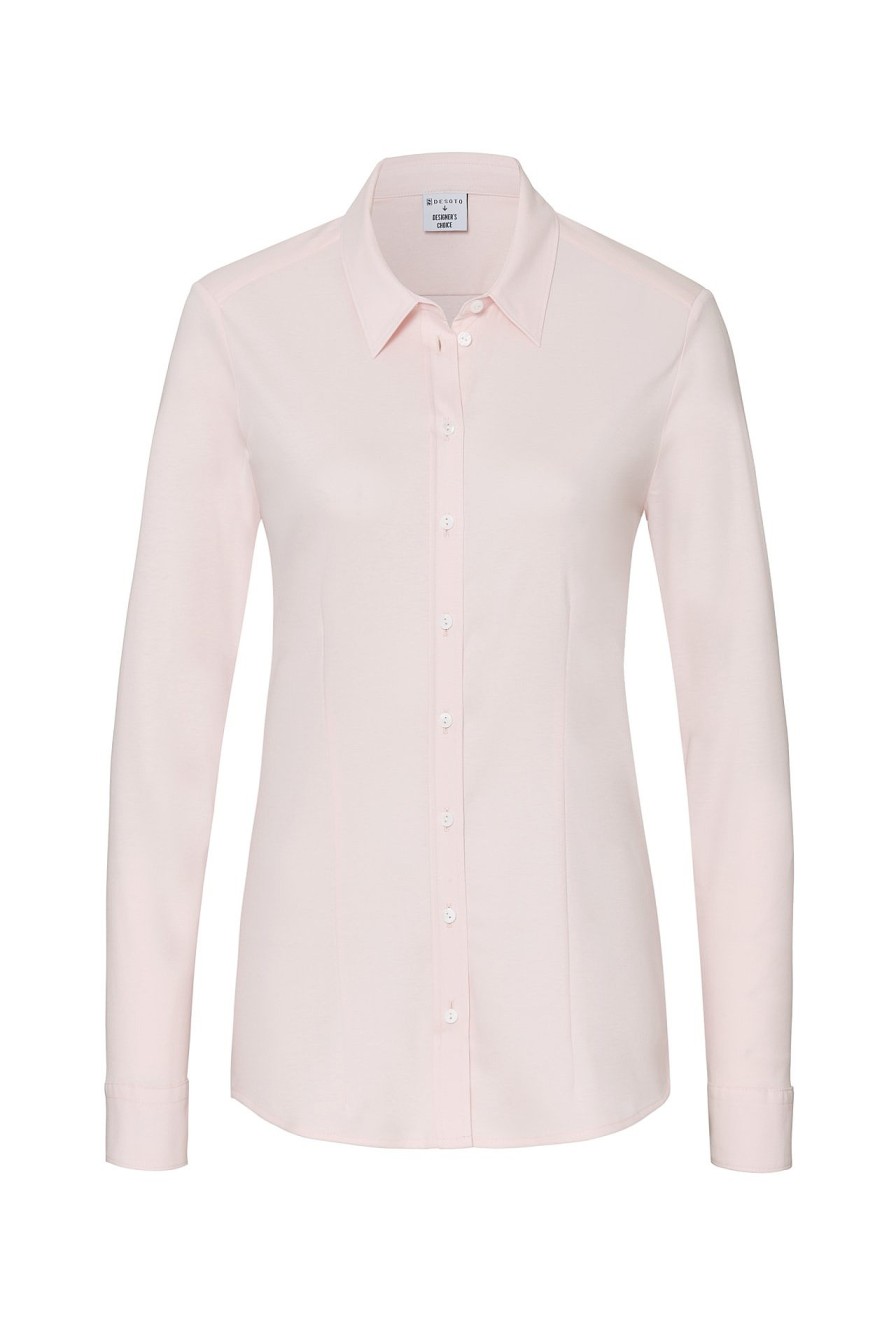 Dames Desoto | Jerseyblouse »Pia« Roze